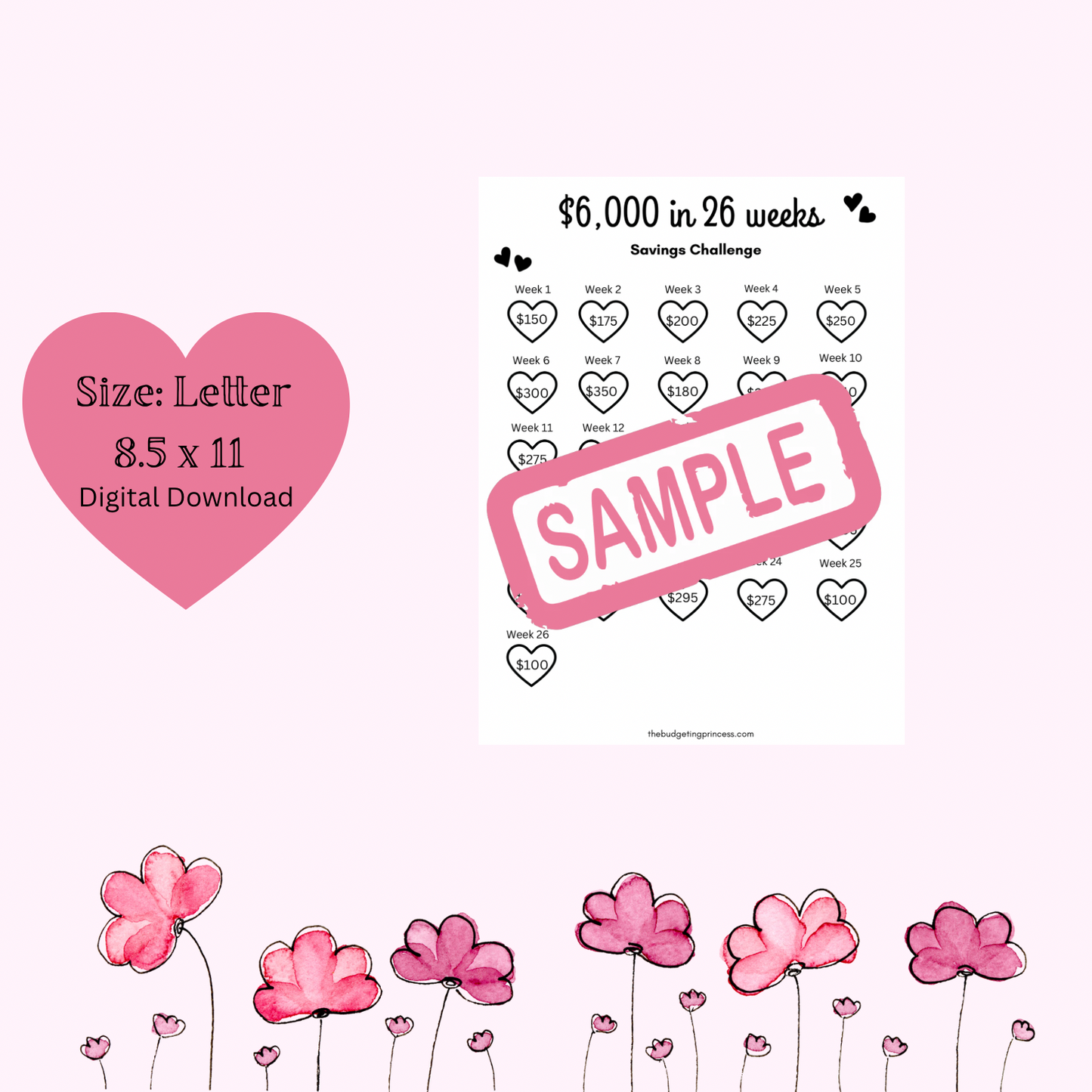 Save $6,000 in 26 weeks(digital download)