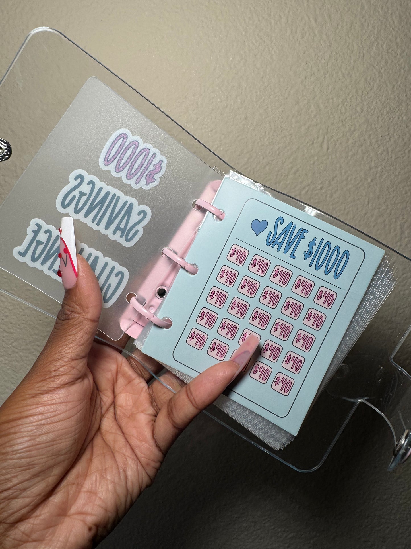 $1,000 savings challenge book