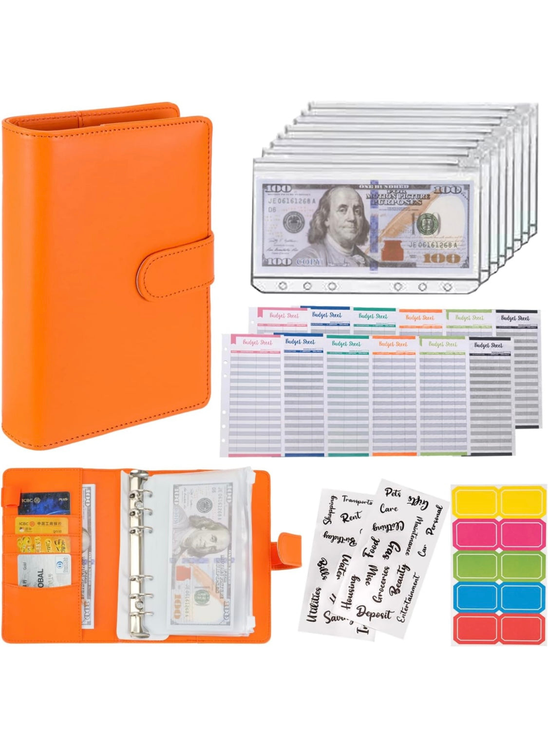 Budget binder starter set | A6 size