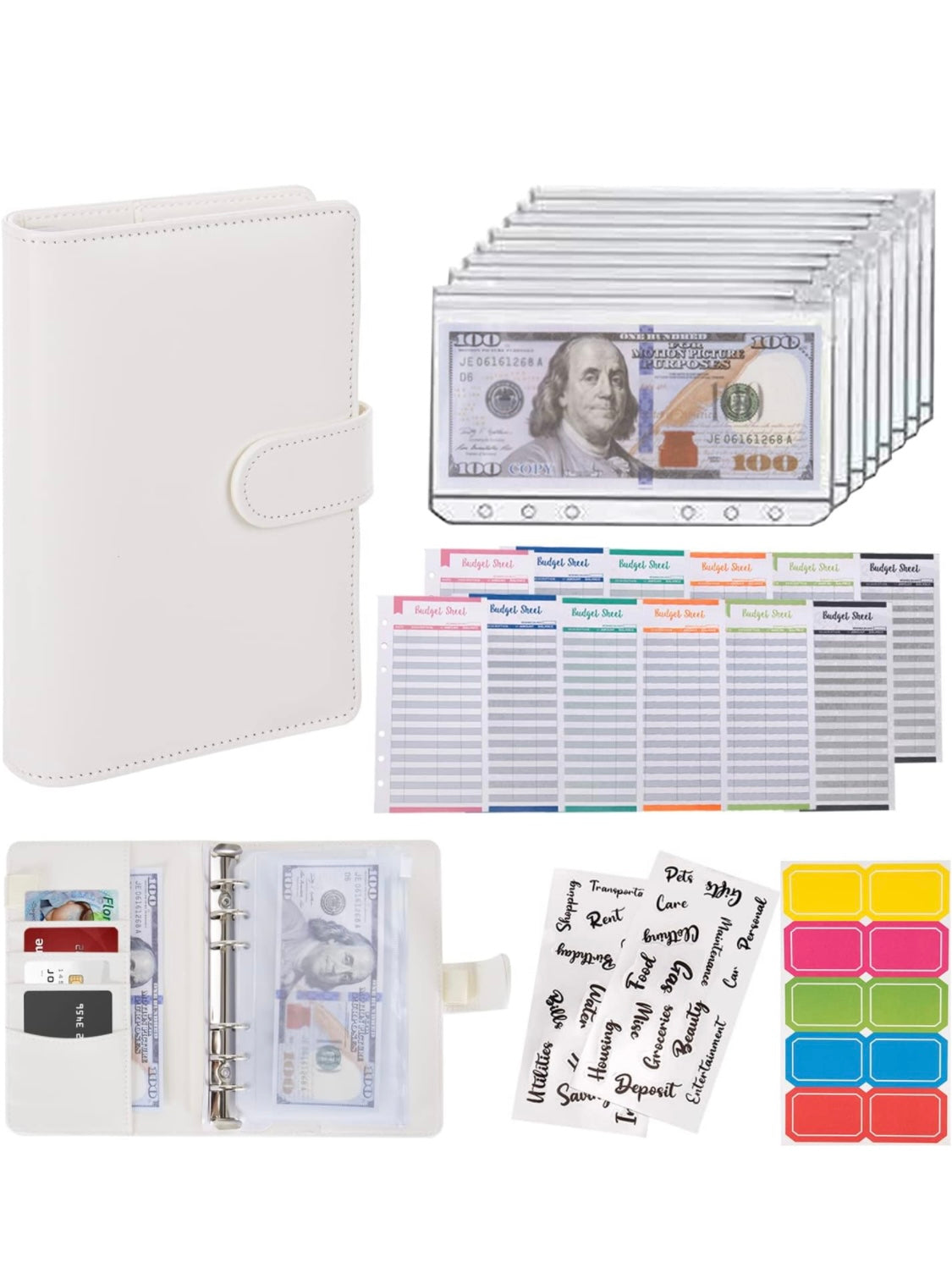 Budget binder starter set | A6 size