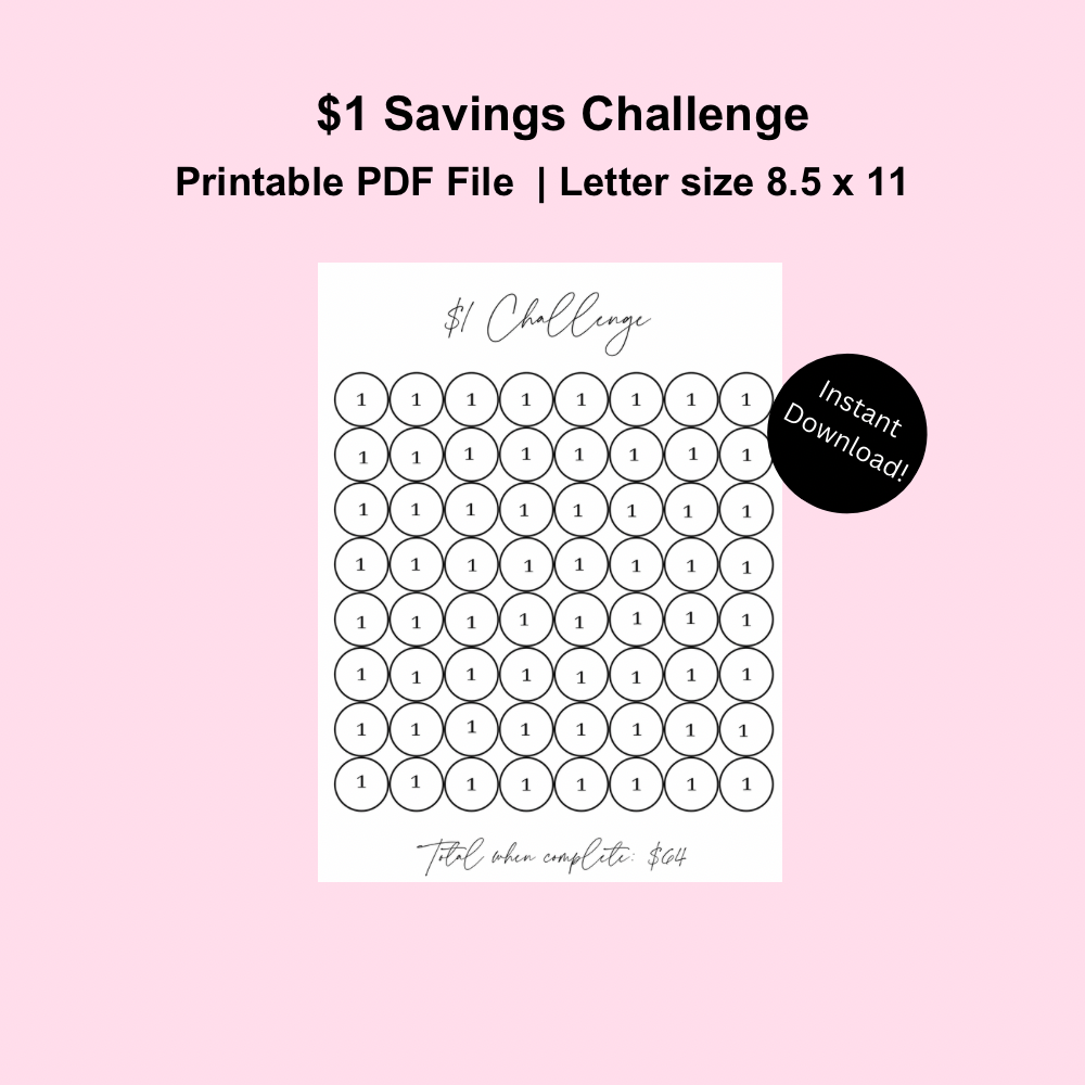 $1 savings challenge