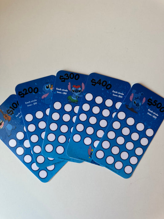 Blue Dream Saving Challenge Inserts(Save $1,500 total) | A6 size