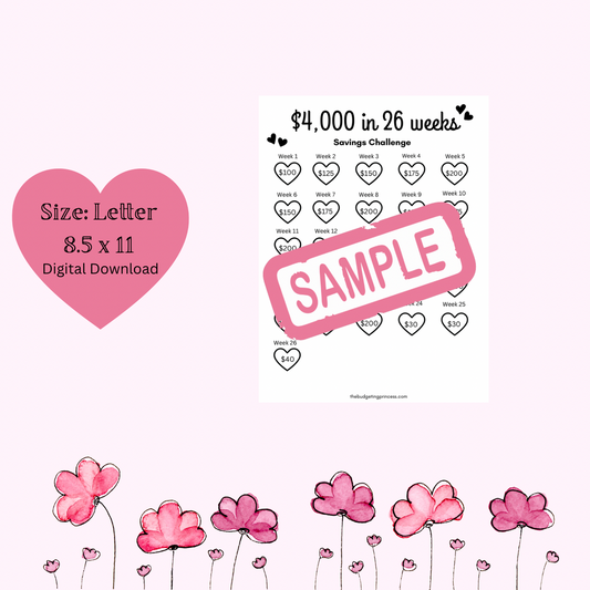Save $4,000 in 26 weeks(digital download)