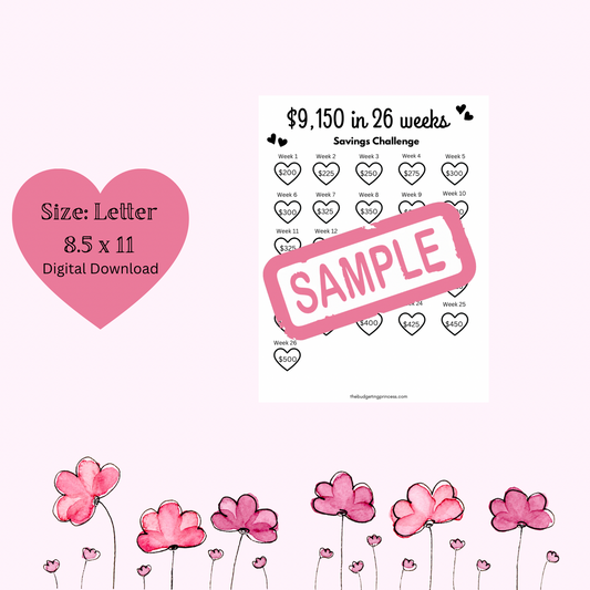 Save $9,150 in 26 weeks(digital download)