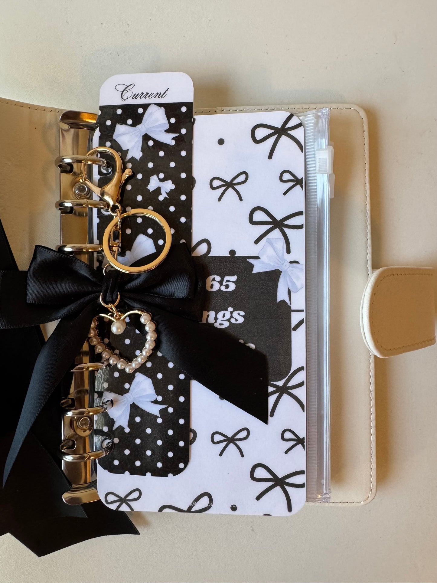 A6 Classy Bow Savings Challenge | Save $1,665