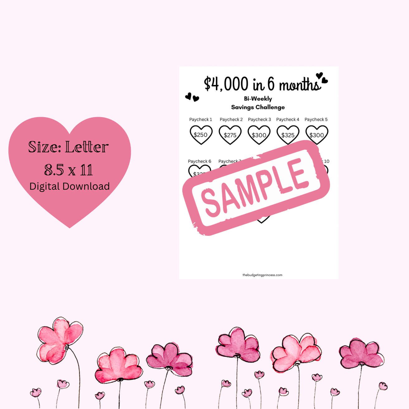 Save $4,000 in 6 months bi-weekly(digital download)