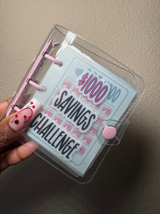 $1,000 savings challenge book