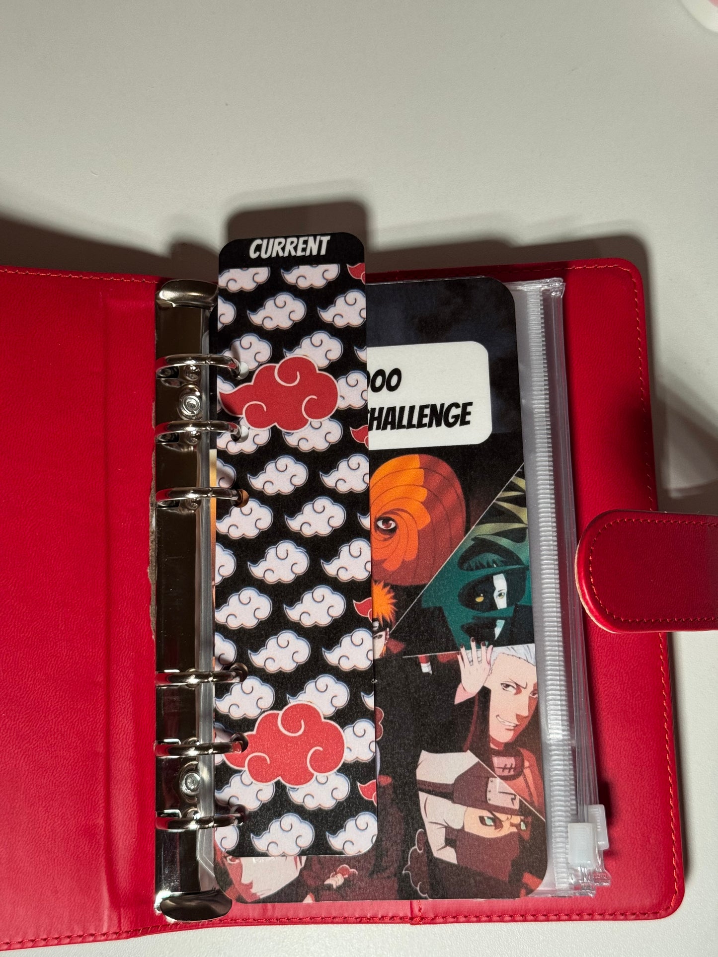 A6 Hidden Shadows Savings Challenge Binder | Save $2,000