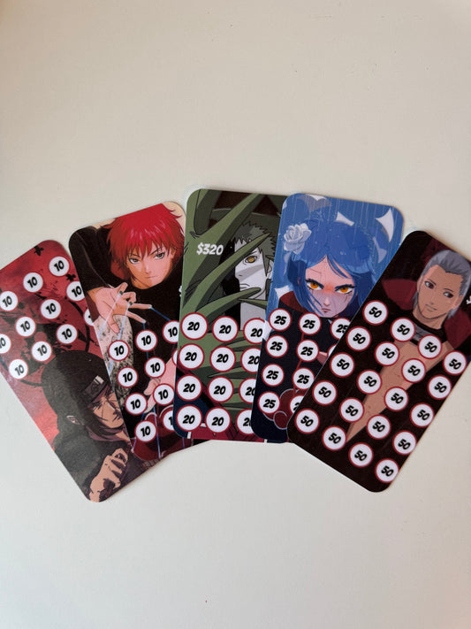 Hidden Shadows Saving Challenge Inserts(Save $2,000)  | A6 size