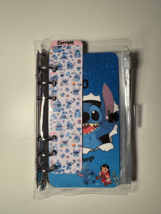 Clear A6 Blue Dreams Saving Challenge Binder | Save $1,500