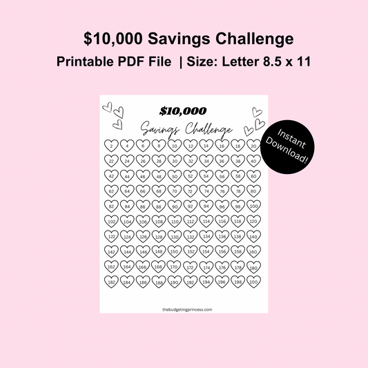 $10,000 Savings Challenge